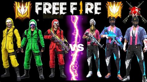 4 Vs 4 Clash Squad Vincenzo Syblus Vs B2K 7h Free Fire Most