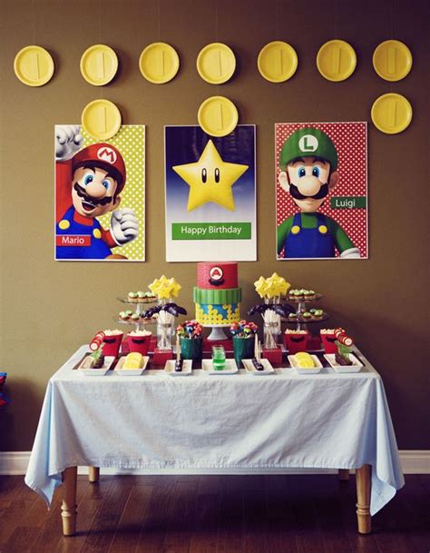 Fiesta De Cumpleaños Temática Mario Bros Tips De Madre