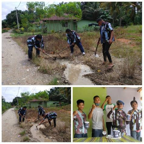 Maknai Hari Pahlawan Pac Ipk Ujung Batu Lakukan Giat Kerja Bakti Dan Goro