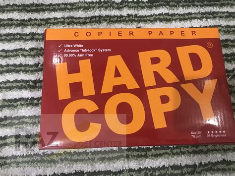 A Size Hard Copy Bond Paper Gsm Substance Sheets Shopee