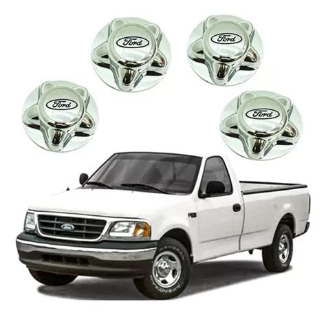 4 Tapones Copas Ford Lobo F150 F 250 97 03 Cromadas Envío gratis