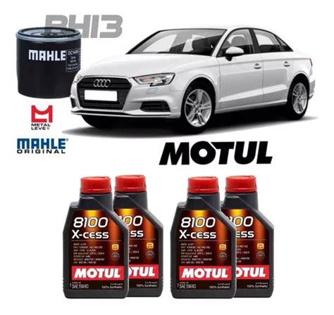 Kit Troca Leo Motul W Audi A Tfsi Flex Oc