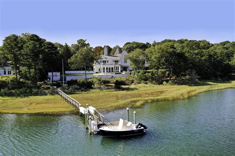 Osterville, Oyster Harbors, Waterfront, Dock, Deep Water Dock, Gated ...