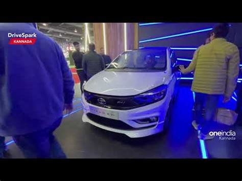 Auto Expo 2023 Tata Tiago Ev Blitz Walkaround Punith Bharadwaj