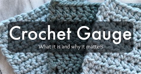 How To Measure Gauge And Why It Matters Beginning Crochet Tutorial