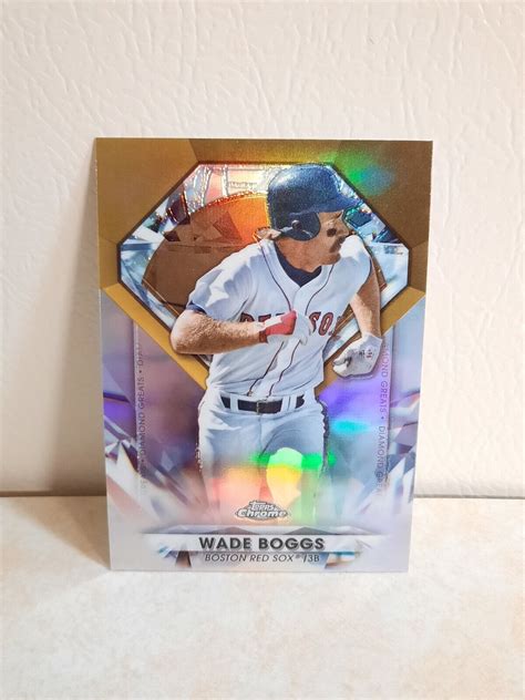 Wade Boggs Boston Red Sox 2022 Topps Chrome Diamond Greats DGC 29