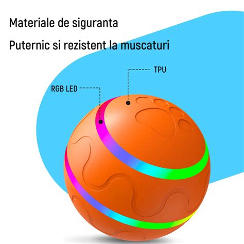 Jucarie Smart Minge Interactiva Inteligenta Pentru Caini Si Pisici Cu