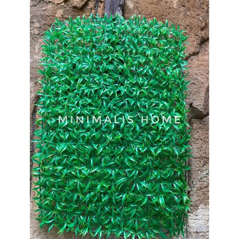 Jual Rumput Dinding Sintetis Daun Hias Sintesis Dekorasi Dinding