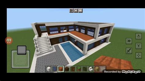 Como Hacer Una Casa Moderna En Minecraft Pt2 Youtube