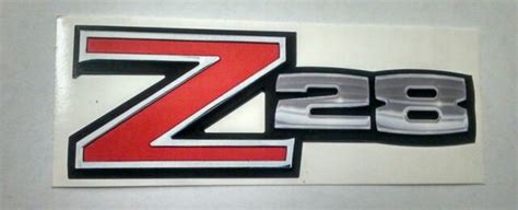 Z28 Z 28 1970 To 1973 Emblem Badge Sticker Decal 6x2 Ebay