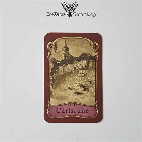 Thurn Und Taxis Stadtkarte Carlsruhe Brettspiel Ersatzteile Shop