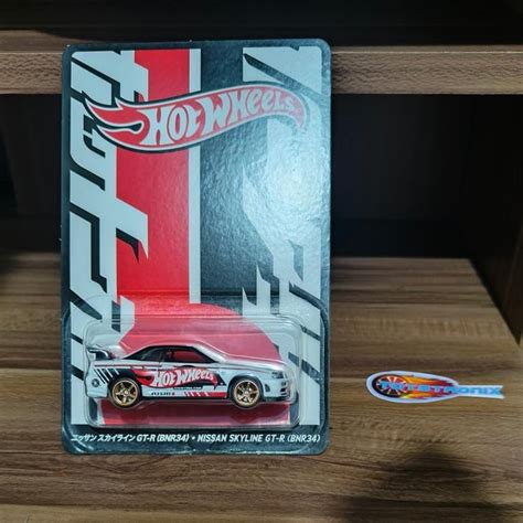 Jual Hot Wheels Nissan Skyline Japan Convention Official Bnr34 R34 Er34 Mattel Matty Annual