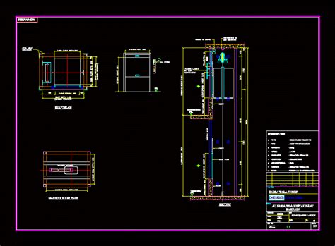 Elevator Dwg Block For Autocad • Designs Cad