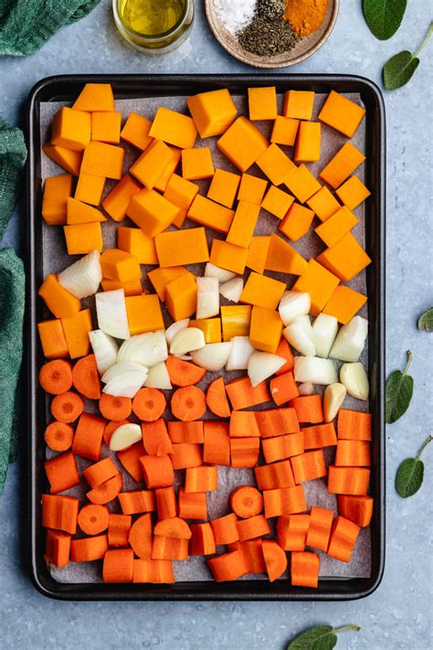 Roasted Butternut Squash And Carrot Soup The Delicious Plate