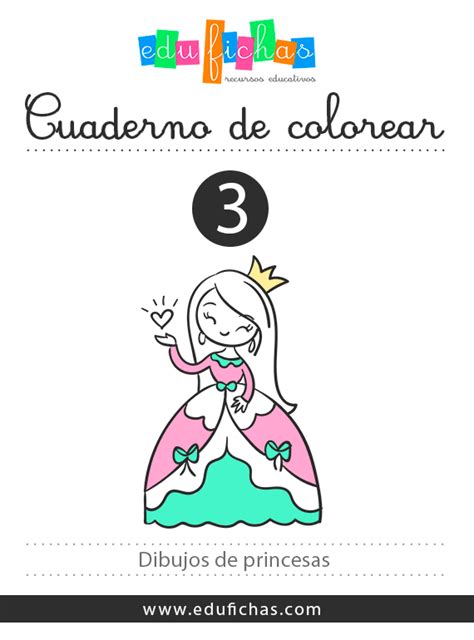 Dibujos Para Imprimir Y Colorear De Princesas Pdf Páginas Colorear