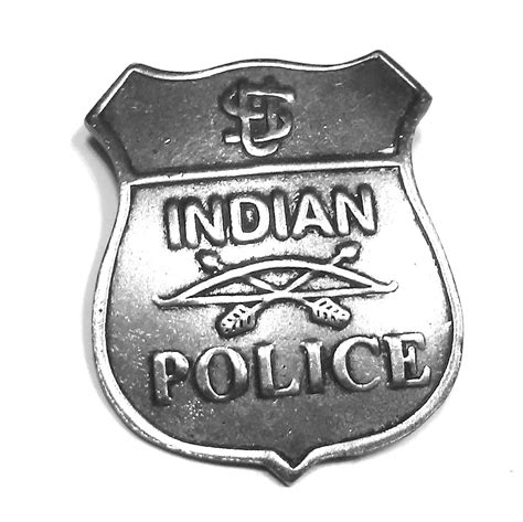 Indian Police shield badge – Wild West Toys