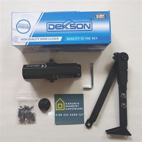 Jual Door Closer Dcl 300 Ho Hold Open Bk Black Hitam Dekkson Dekson