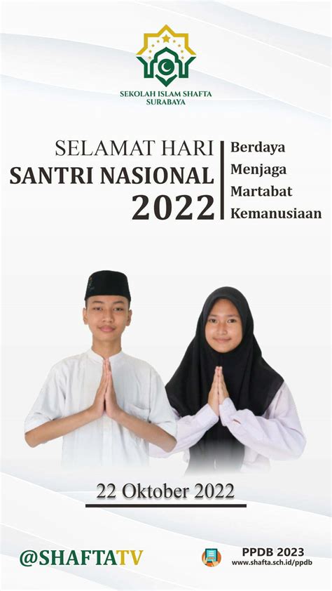 Hari Santri 2022 Sekolah Islam Shafta Surabaya