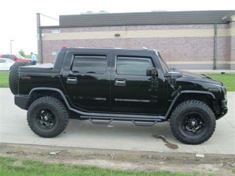 Hummer H Sut Lifted Blacked Out