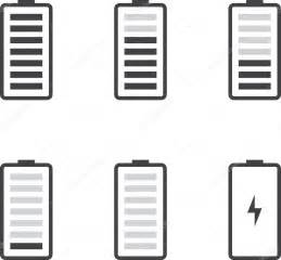 Battery Indicator Icon Vector Set — Stock Vector © mikefirsov #35236539