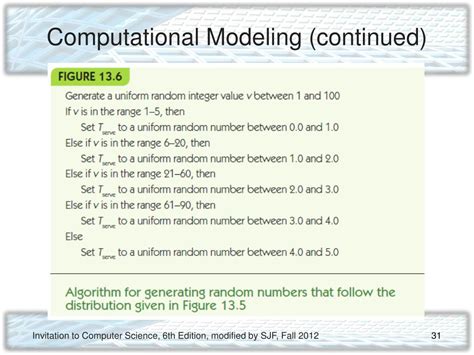 Ppt Chapter 13 Simulation And Modeling Powerpoint Presentation Free Download Id668303