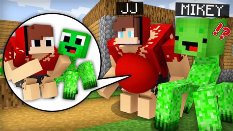 How Mutant Mikey Jj Born Mutants Baby Jj And Baby Mikey In Minecraft