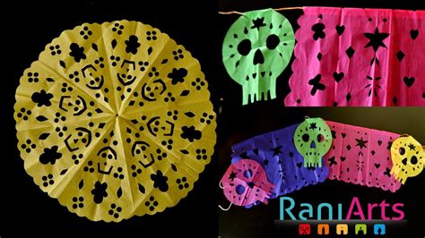 Cómo Hacer Papel Picado 3 Diseños Fáciles Diy Youtube