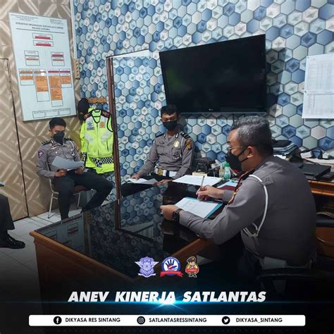 Dikyasa Polres Sintang On Twitter Anev Kinerja Satlantas Https T Co