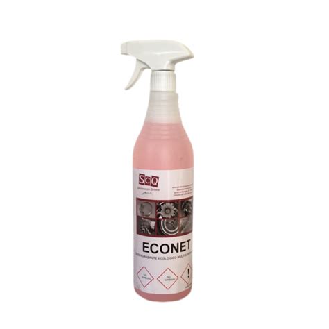 ECONET 1 X 750 ML Desengrasante ecológico de seguridad Soluciones