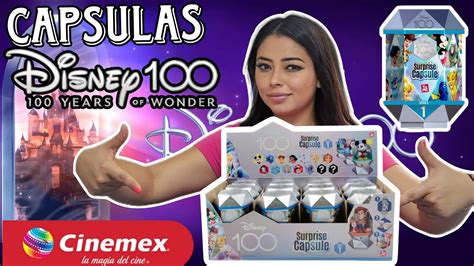 CAPSULAS SORPRESA DISNEY 100 DE CINEMEX YouTube