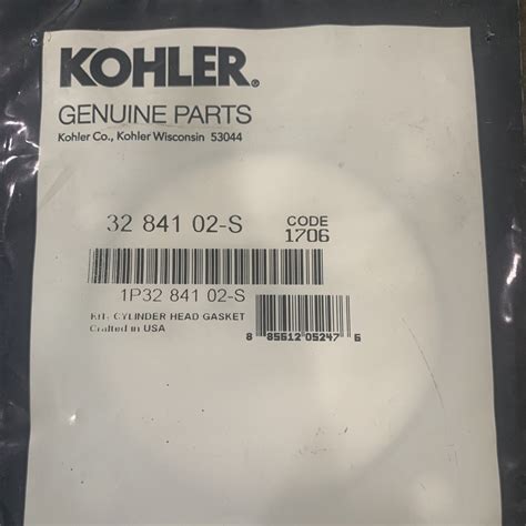 Genuine Kohler S Cylinder Head Gasket Kit Replaces