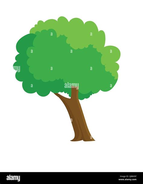 Isolated apple tree clipart Stock Vector Image & Art - Alamy