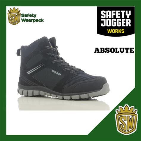 Jual Sepatu Safety Jogger Absolute Black S P Esd Src Metal Free