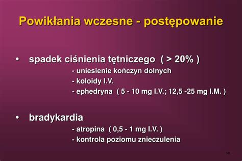 PPT ZNIECZULENIE PODPAJĘCZYNÓWKOWE PowerPoint Presentation free