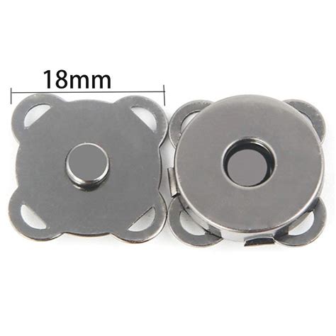 Nuluxi Magnetic Button For Clothing Metal Snaps Button Press Studs Sew