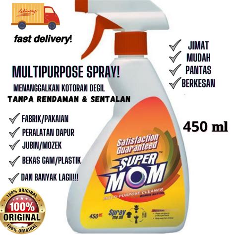 Supermom Multipurpose Spray Ml Buy Free Magic Sponge Shopee