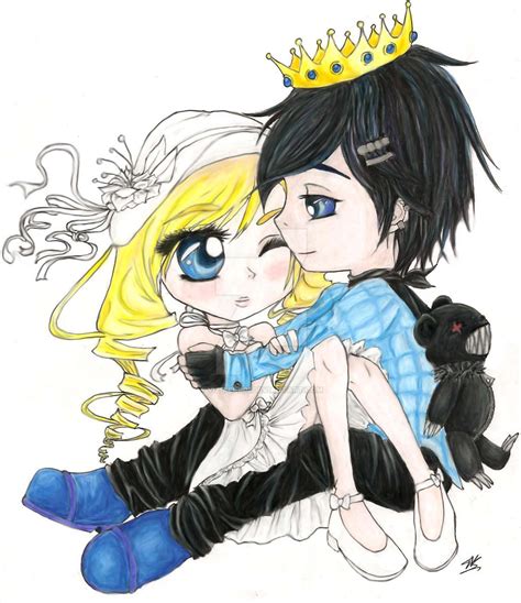 Chibi Couple By Viz Kei Boi On Deviantart