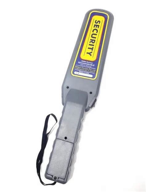 Metalert Hand Held Metal Detector Hhmd Rechargeable Hhmdmetalert