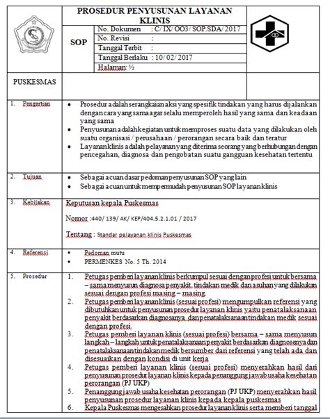 Standar Operasional Prosedur Abatisasi