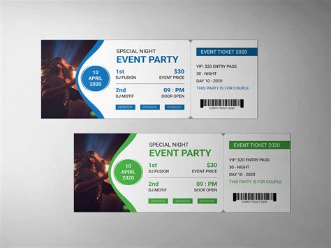 Event Ticket Template