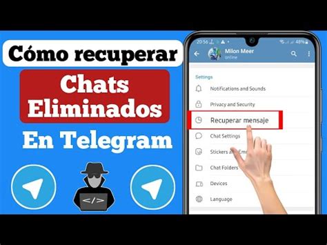 Guía completa Cómo recuperar un chat borrado de Telegram Recupera