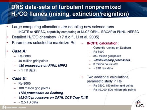 Ppt High Fidelity Terascale Simulations Of Turbulent Combustion