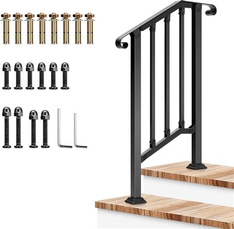 Handrails For Outdoor Steps 2 Step Outdoor Stair Railing Deck