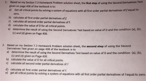 Solved Based On My Section 7 3 Homework Problem Solution