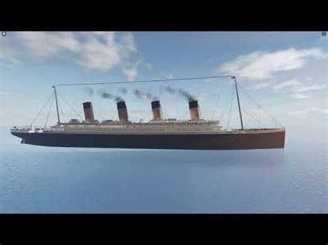 Titanic Sos Theory Timelapse Roblox Youtube