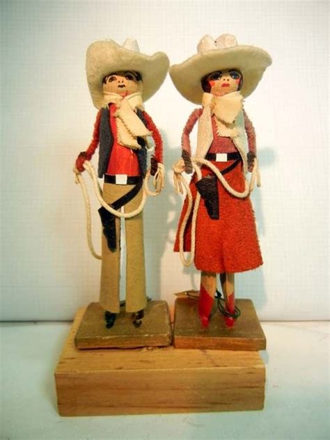 Clothespin Dolls Have Been Made From Old Fashioned Wooden Clothespins