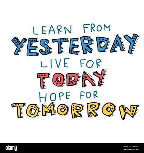 Yesterday today tomorrow poster Stock Vector Images - Alamy