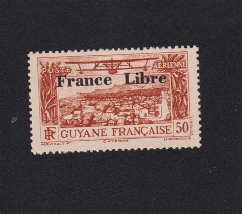 Timbre De Guyane Poste A Rienne Colonie Fran Aise N A Gomme Sans