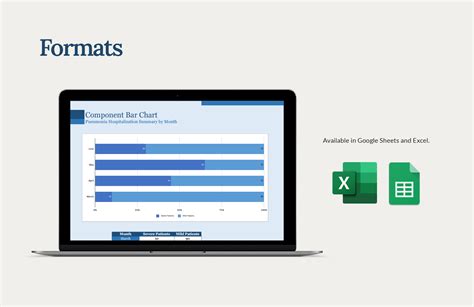 Component Bar Chart in Excel, Google Sheets - Download | Template.net