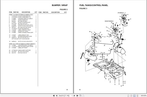 Bobcat Zero Turn Mower Zt6000 Zt6100 Parts Manual 4178815pmenus